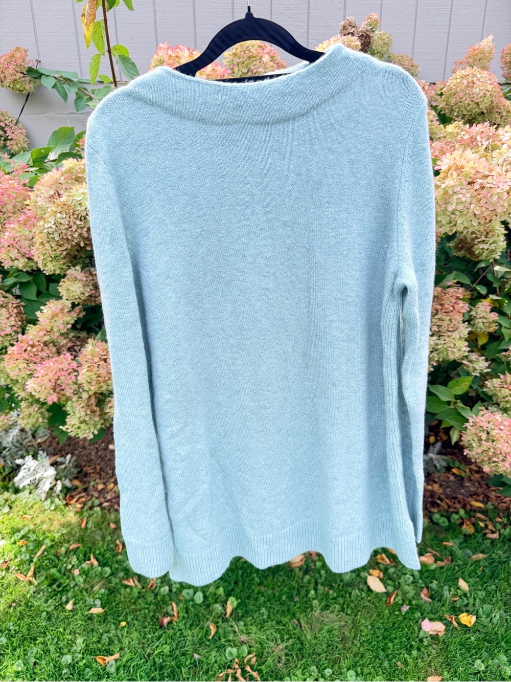 LOFT Pale Blue Crewneck Sweater